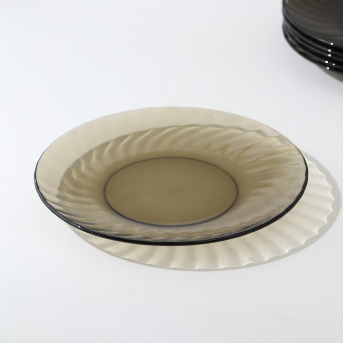 Набор столовый Elica, 44 предмета, стеклянный, дымка Набор столовый Elica, 44 предмета, стеклянный, дымка