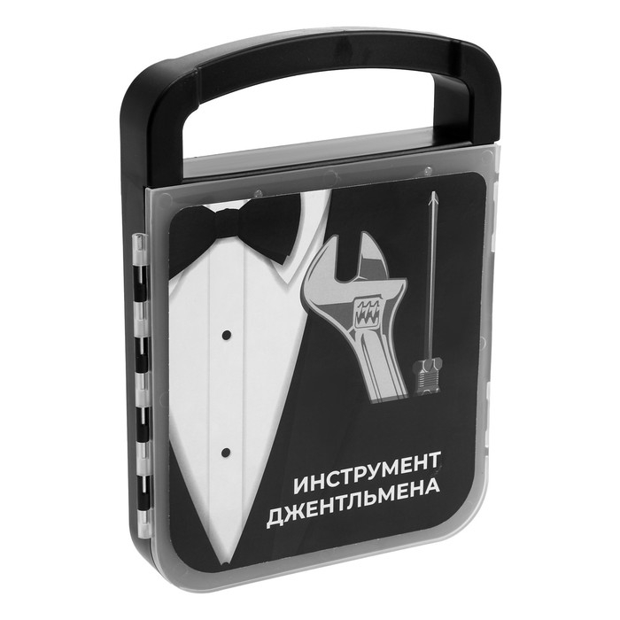 Набор инструментов ТУНДРА, подарочный пластиковый кейс, 22 предмета Набор инструментов ТУНДРА, подарочный пластиковый кейс, 22 предмета