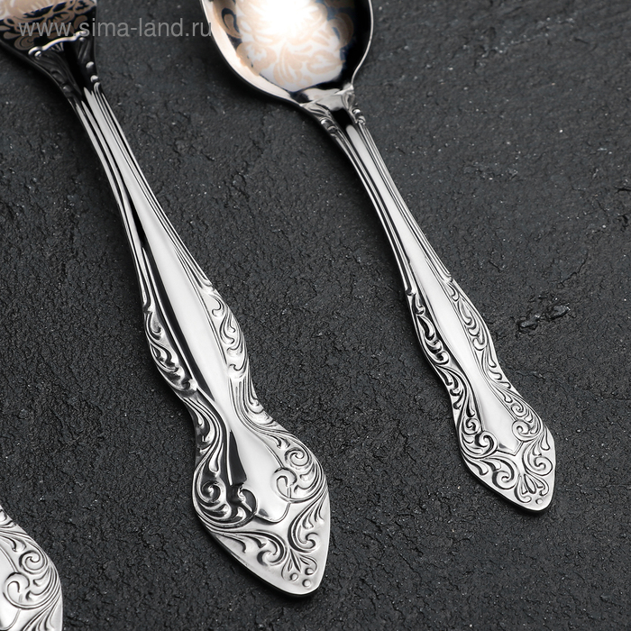 Набор столовых приборов «Славянка», 36 предметов, декоративная коробка Набор столовых приборов «Славянка», 36 предметов, декоративная коробка