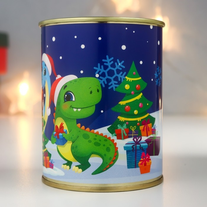 Копилка-банка металл  Копилка-банка металл "Коплю на подарочки самому себе"