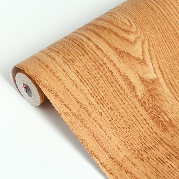 Пленка самоклеящаяся D&B 2002, Дерево светло-коричневое, 0,45х8м Пленка самоклеящаяся D&B 2002, Дерево светло-коричневое, 0,45х8м