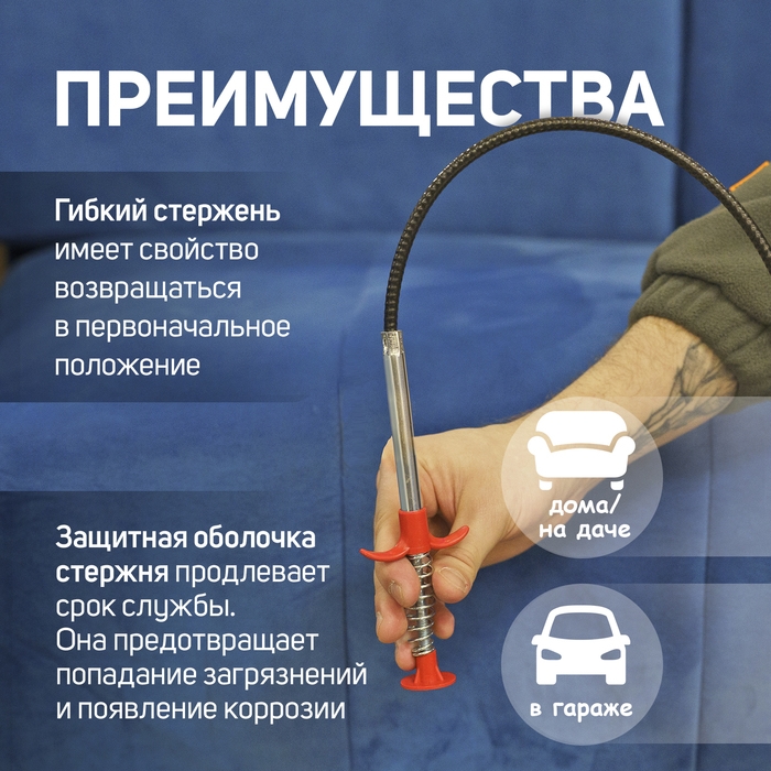 Захват гибкий ЛОМ, диаметр захвата до 35 мм, длина 1.5 м Захват гибкий ЛОМ, диаметр захвата до 35 мм, длина 1.5 м