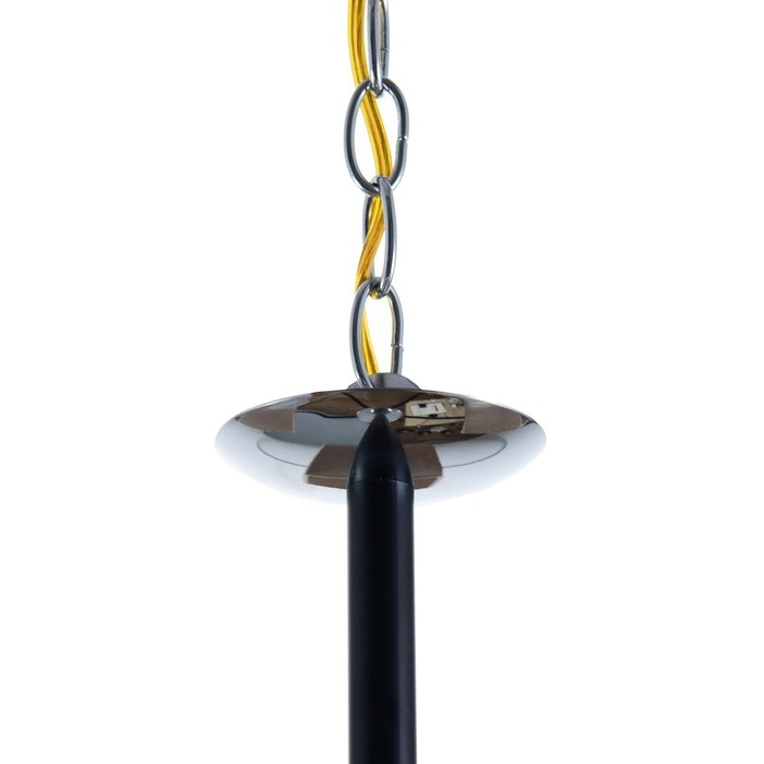 Люстра Люстра "Жозефина" 5хЕ14 40Вт чёрно-хромовый 58х58х34 см BayerLux