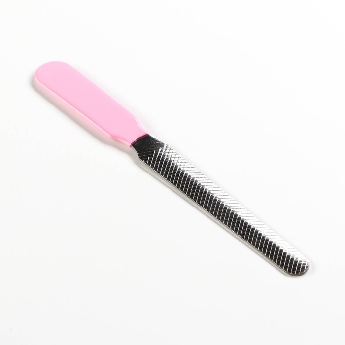 Набор для когтей Набор для когтей "Гармония": когтерез боковой (отверстие 8 мм) и пилка для когтей, розовый