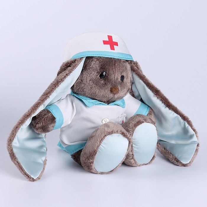 Мягкая игрушка Мягкая игрушка "Зайка Li доктор ", заяц, 25 см