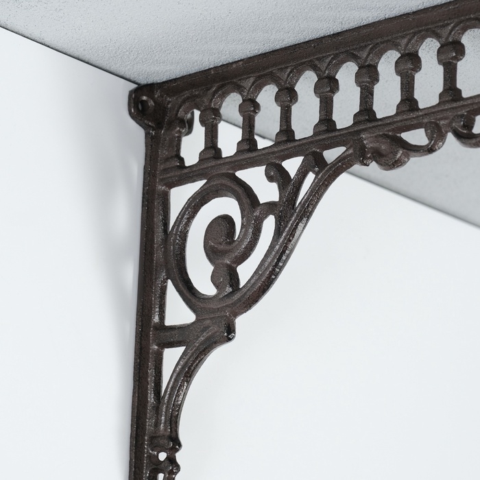 Сувенир чугун уголок  Сувенир чугун уголок "Колонны" 27,6х4х23 см