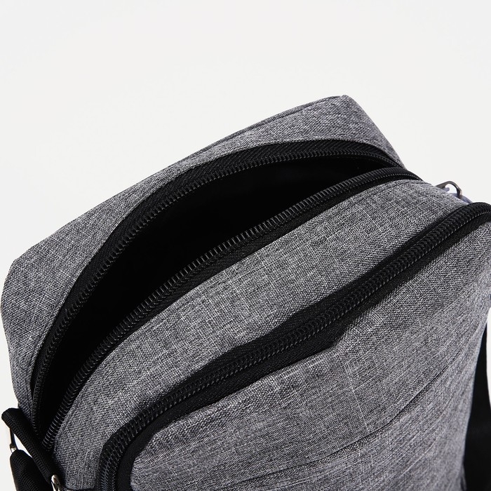 Сумка мужская, цвет серый Сумка мужская, цвет серый