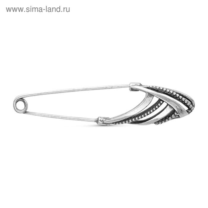 Булавка посеребрение с оксидированием, 4,2 см Булавка посеребрение с оксидированием, 4,2 см