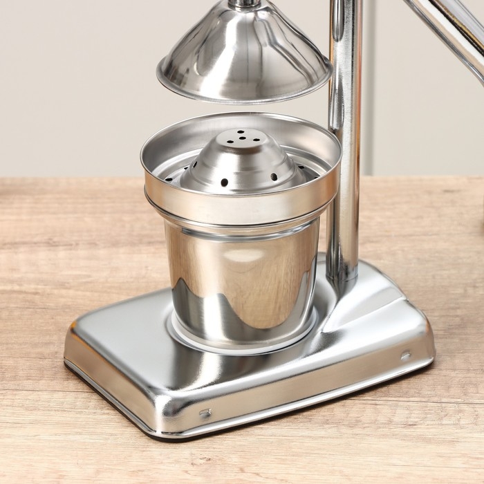 Соковыжималка механическая Доляна Fruits, 20×14,5×37 см Соковыжималка механическая Доляна Fruits, 20×14,5×37 см