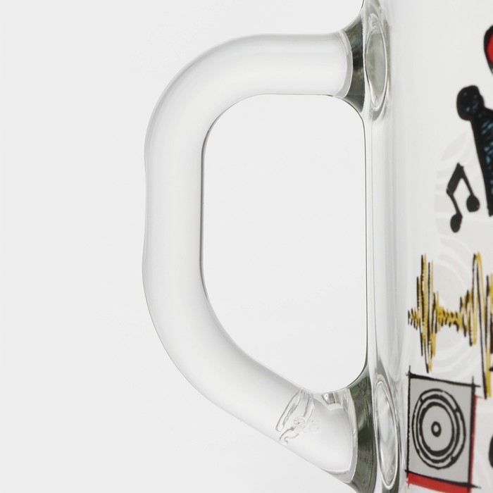 Набор стеклянной посуды «Куроми. Рок», 3 предмета