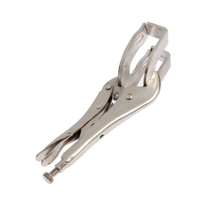 Зажим ручной ТУНДРА, двойной точечный захват, с фиксатором, 250 мм Зажим ручной ТУНДРА, двойной точечный захват, с фиксатором, 250 мм