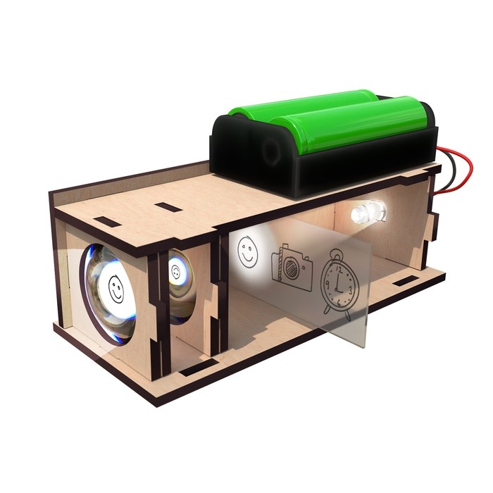 Электронный конструктор «Самодельный проектор» Электронный конструктор «Самодельный проектор»