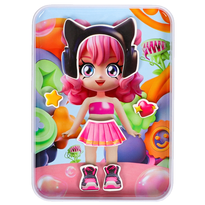 Магнитный набор «Мир аниме», в жестяной коробке Магнитный набор «Мир аниме», в жестяной коробке