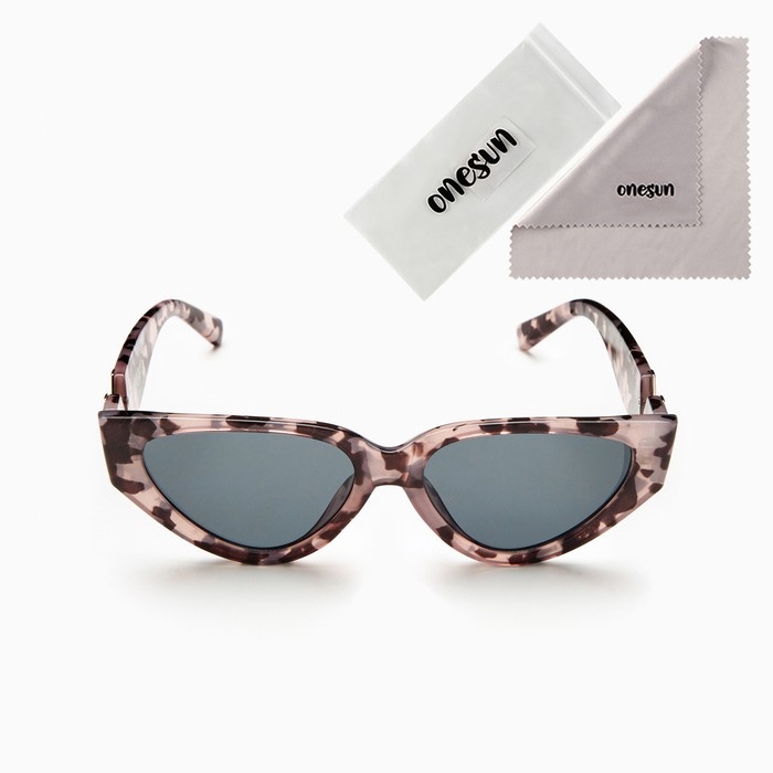 Очки солнцезащитные Очки солнцезащитные "OneSun", uv 400, дужка 14.5 см, ширина 14.7 см, линза 3.2 х 5.5 см