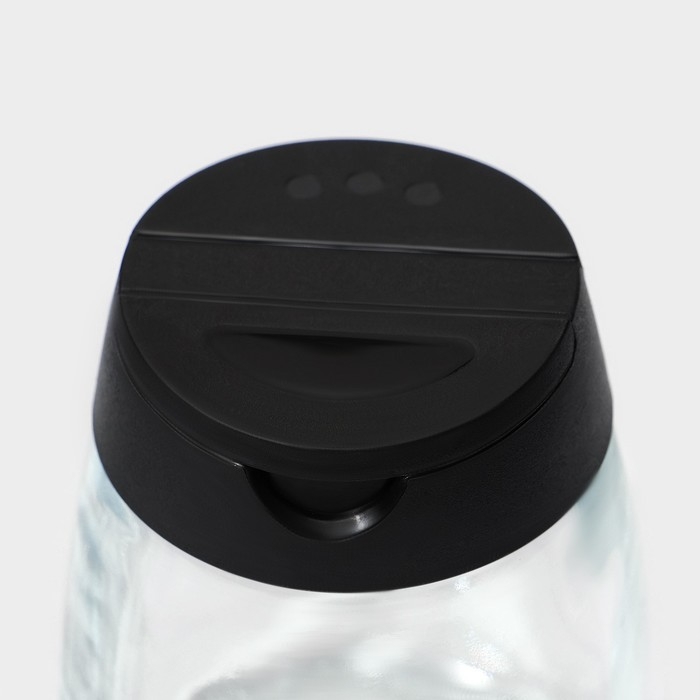 Набор баночек стеклянных для специй с пластмассовой крышкой Доляна «Отто», 140 мл, 6,2×8,4 см Набор баночек стеклянных для специй с пластмассовой крышкой Доляна «Отто», 140 мл, 6,2×8,4 см