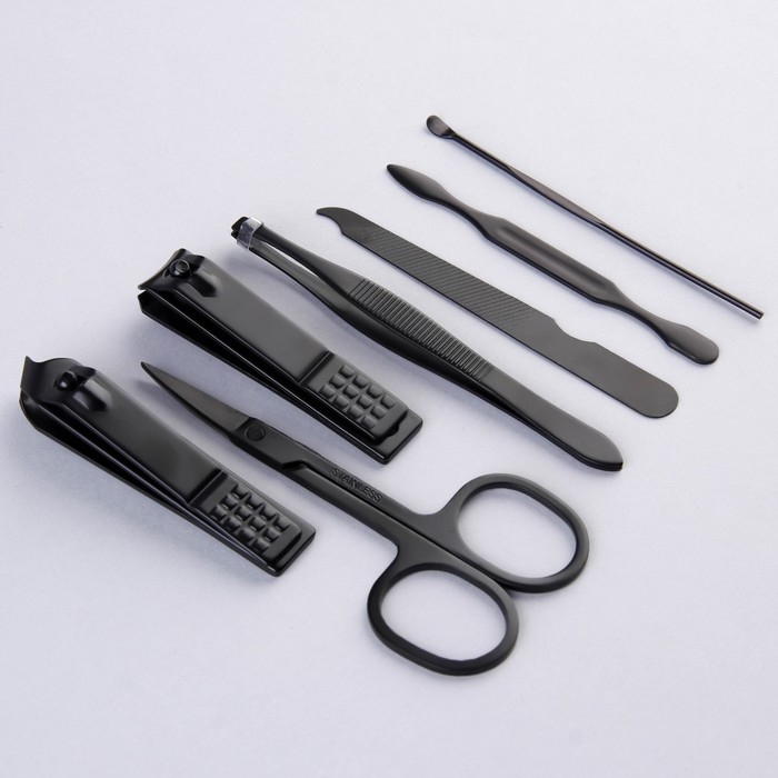 Маникюрный набор 7 предметов «Strong man», 10,8 х 6,7 см Маникюрный набор 7 предметов «Strong man», 10,8 х 6,7 см