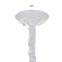 Люстра 2171/6 E14 40Вт бело-розовый 60х55х70 см BayerLux