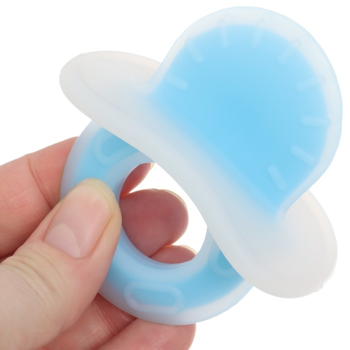 Прорезыватель силиконовый «Пустышка», цвет МИКС, Крошка Я