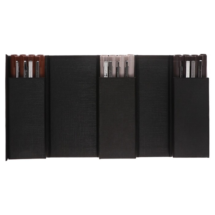 Набор маркеров профессиональных линеров, 12 цветов Набор маркеров профессиональных линеров, 12 цветов