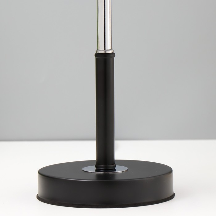 Настольная лампа Настольная лампа "Риволи" Е27 40Вт черно-серый 19х19х36 см RISALUX