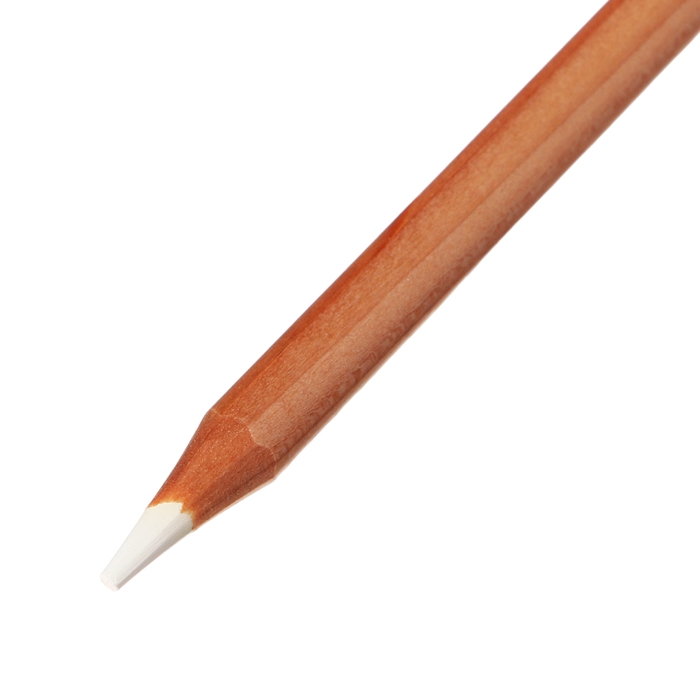 Карандаш художественный (мягкий), ЗХК Карандаш художественный (мягкий), ЗХК "Мастер Класс", №104, белый, ЦЕНА ЗА 1 ШТ!! 152-104