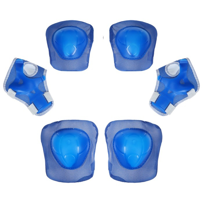 Защита роликовая ONLYTOP, р. универсальный, цвет синий Защита роликовая ONLYTOP, р. универсальный, цвет синий