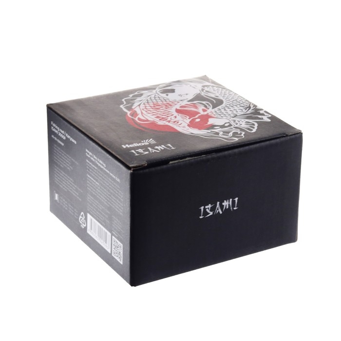 Катушка подшипниковая Helios ISAMI 3000F, 3+1 подшипник, 5.2:1 Катушка подшипниковая Helios ISAMI 3000F, 3+1 подшипник, 5.2:1