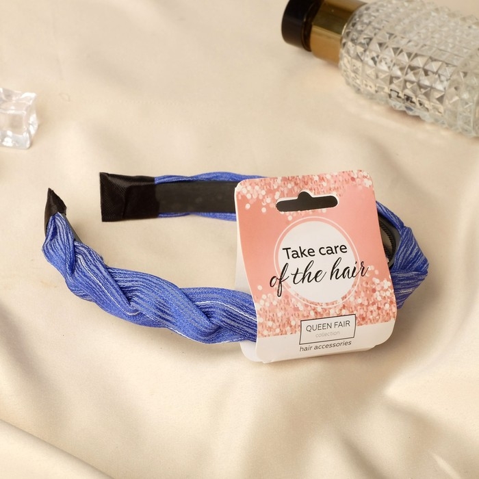 Ободок для волос Ободок для волос "Коса" винтаж, 1,8 см, микс