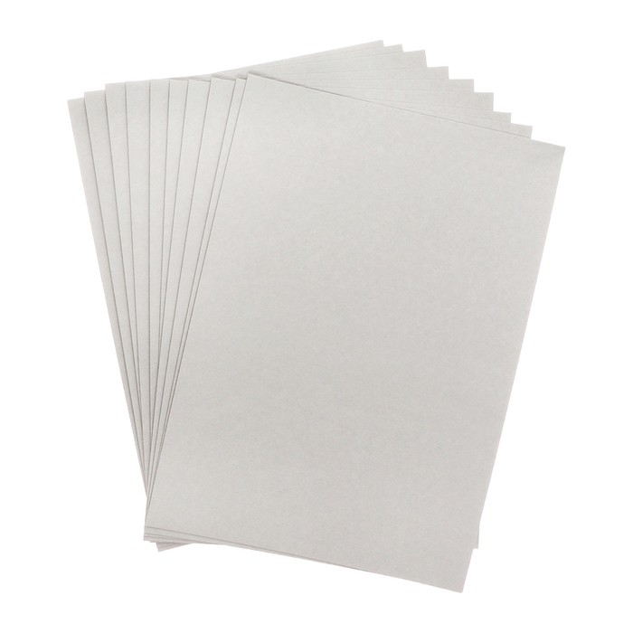 Картон белый А4, 20 листов: 10 листов мелованного плотность 200г/м2, 10 листов немелованного плотность 200 г/м2, в папке