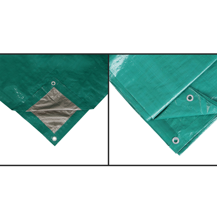 Тент защитный, 4 × 3 м, плотность 90 г/м², УФ, люверсы шаг 1 м, МИКС Тент защитный, 4 × 3 м, плотность 90 г/м², УФ, люверсы шаг 1 м, МИКС