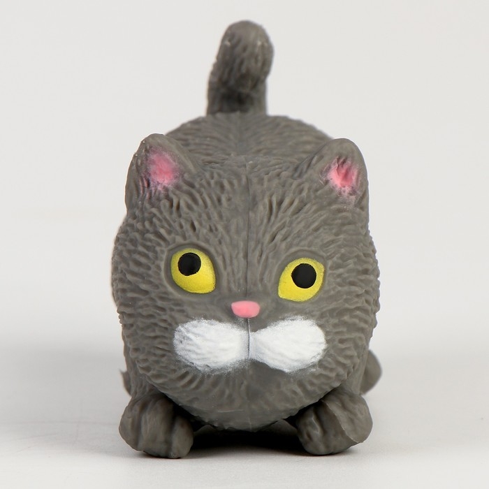 Мялка-антистресс тянучка «Котик» + подарок, с песком Мялка-антистресс тянучка «Котик» + подарок, с песком