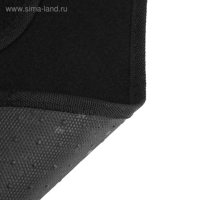 Коврики автомобильные TORSO, ворс, 62×42 см, 43×30 см, черный, набор 4 шт Коврики автомобильные TORSO, ворс, 62×42 см, 43×30 см, черный, набор 4 шт