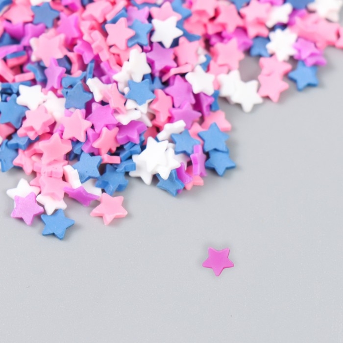 Декор для творчества пластик Декор для творчества пластик "Звёздное конфетти" 0,5 см 20 гр