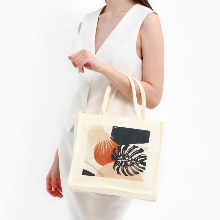 Сумка женская тоут «Тропики», 26х31х16 см.