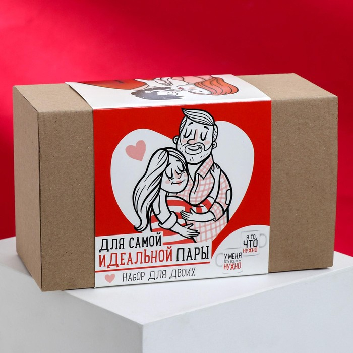Кружки для двоих &laquo;Для самой идеальной пары&raquo;, 2 шт., 350 мл
