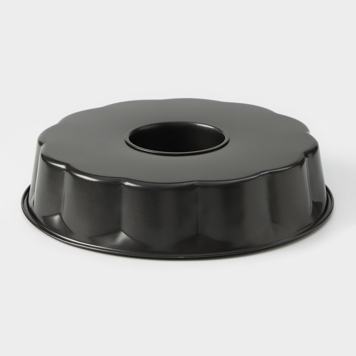 Форма для выпечки &raquo;Жаклин. Немецкий кекс&raquo;, 28&times;5,5 см антипригарное покрытие, цвет чёрный