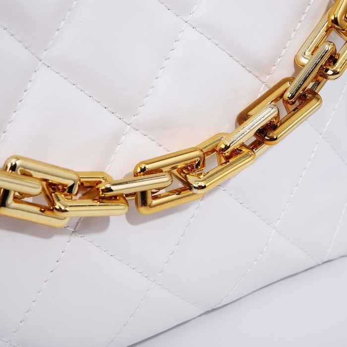 Сумка кросс-боди на молнии, цвет белый Сумка кросс-боди на молнии, цвет белый