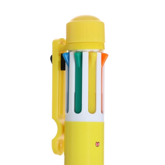 Ручка шариковая Calligrata, автоматическая, 8-ми цветная, МИКС Ручка шариковая Calligrata, автоматическая, 8-ми цветная, МИКС