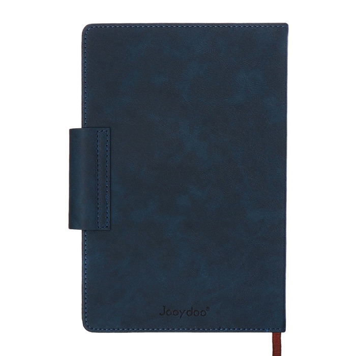 Ежедневник недатированный, А5, 140л, клетка, обл.кожзам, на кнопке, Синий Ежедневник недатированный, А5, 140л, клетка, обл.кожзам, на кнопке, Синий