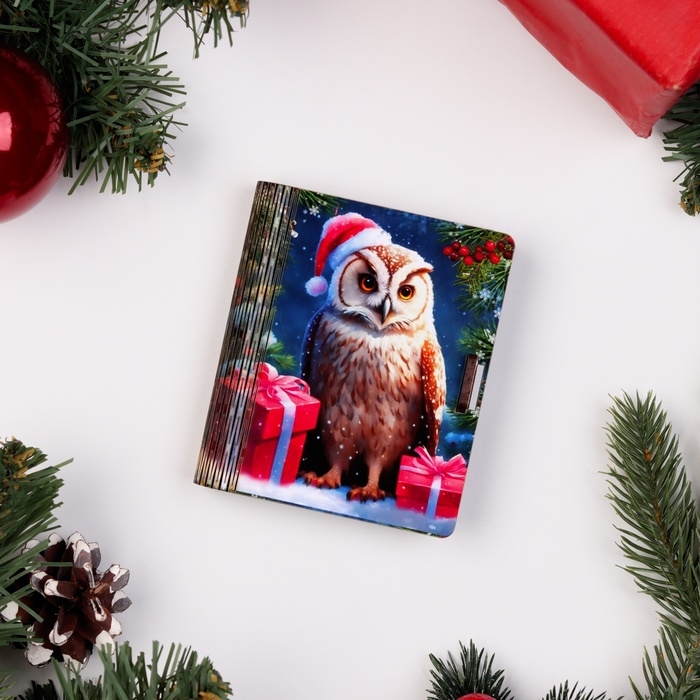 Деревянный конверт для денег № 2  Деревянный конверт для денег № 2 "Сова", 9,8х8,5х2 см