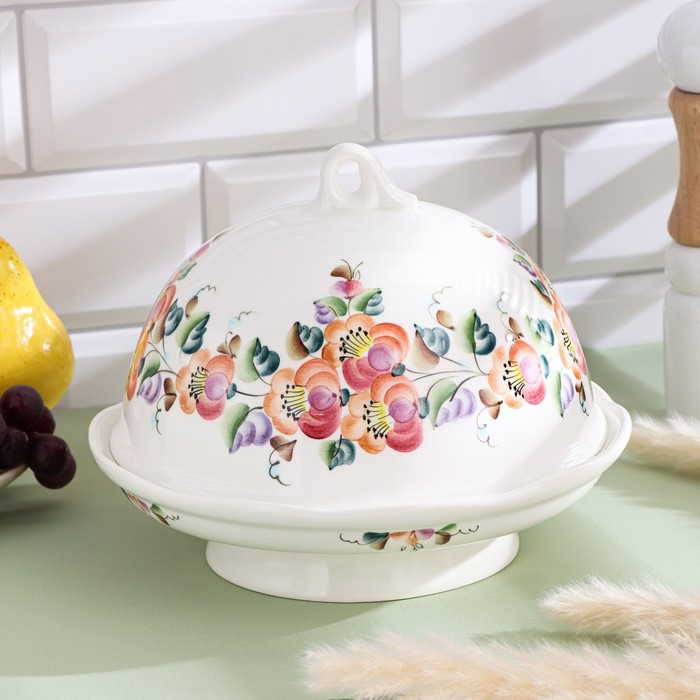 Блинница «Воскресенье», с крышкой, 22,5×22,5×17,5 см, 1 сорт, авт. Рогочая Н.В. Блинница «Воскресенье», с крышкой, 22,5×22,5×17,5 см, 1 сорт, авт. Рогочая Н.В.