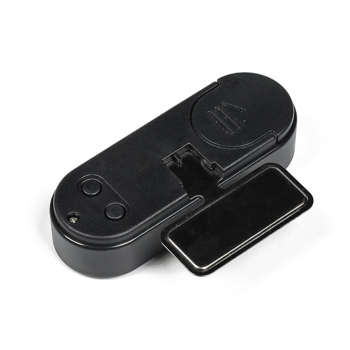 Часы-термометр Cartage, автомобильные с подсветкой, черный Часы-термометр Cartage, автомобильные с подсветкой, черный