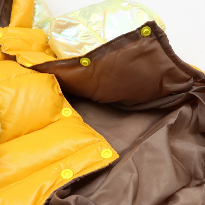 Комбинезон Комбинезон "Эфир", размер 10 (ДС 25, ОГ 34, ОШ 24 см), жёлтый