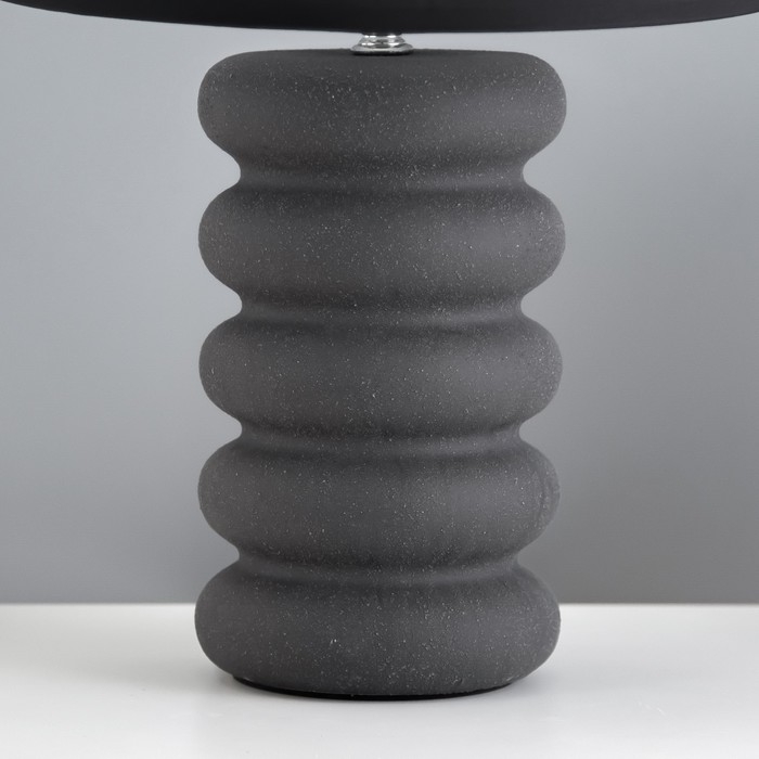 Настольная лампа Настольная лампа "Беатриса" Е27 40Вт графитовыйй 30х30х41,5см RISALUX