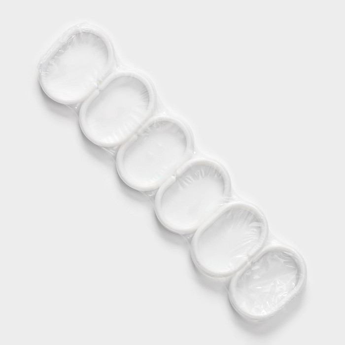 Штора для ванны Доляна «Капли», 180×180 см, EVA