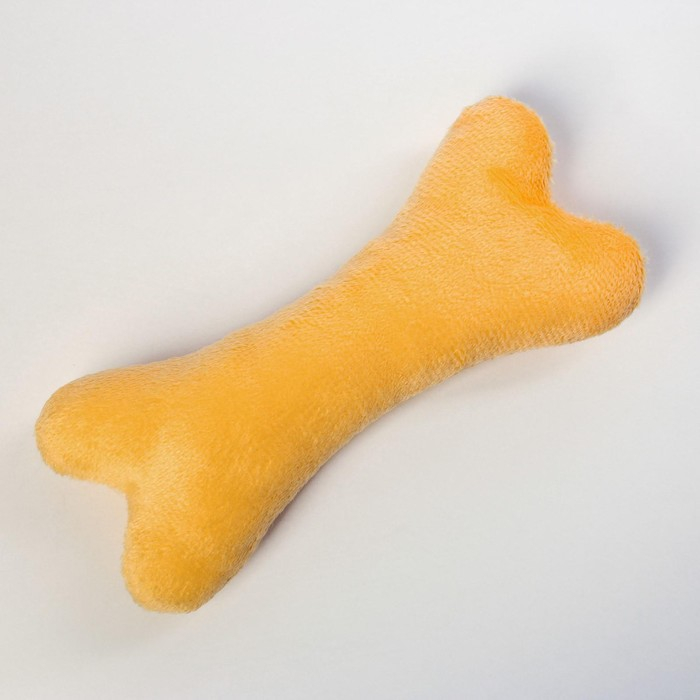 Лежанка с косточкой, 45х35х11 см, персиковая Лежанка с косточкой, 45х35х11 см, персиковая