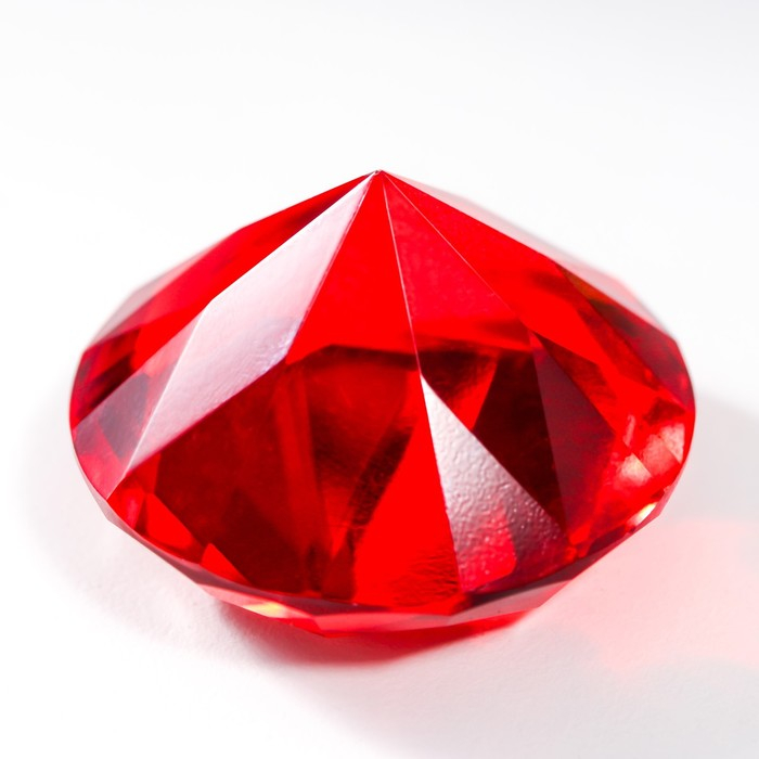 Сувенир стекло  Сувенир стекло "Бриллианты" набор 6 шт d=4 см в коробке 17х12х4 см МИКС