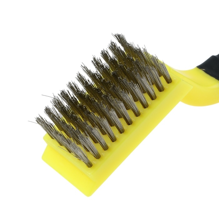 Щётка для автомобиля, 18 см, металлическая щетина Щётка для автомобиля, 18 см, металлическая щетина