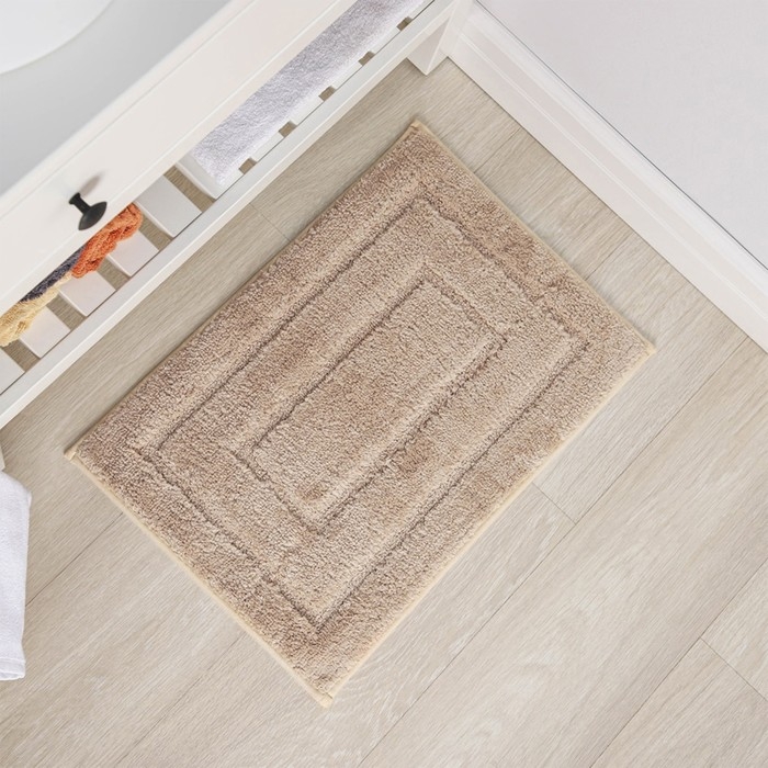 Коврик для дома SAVANNA «Мягкость», 50×80 см, цвет бежевый Коврик для дома SAVANNA «Мягкость», 50×80 см, цвет бежевый