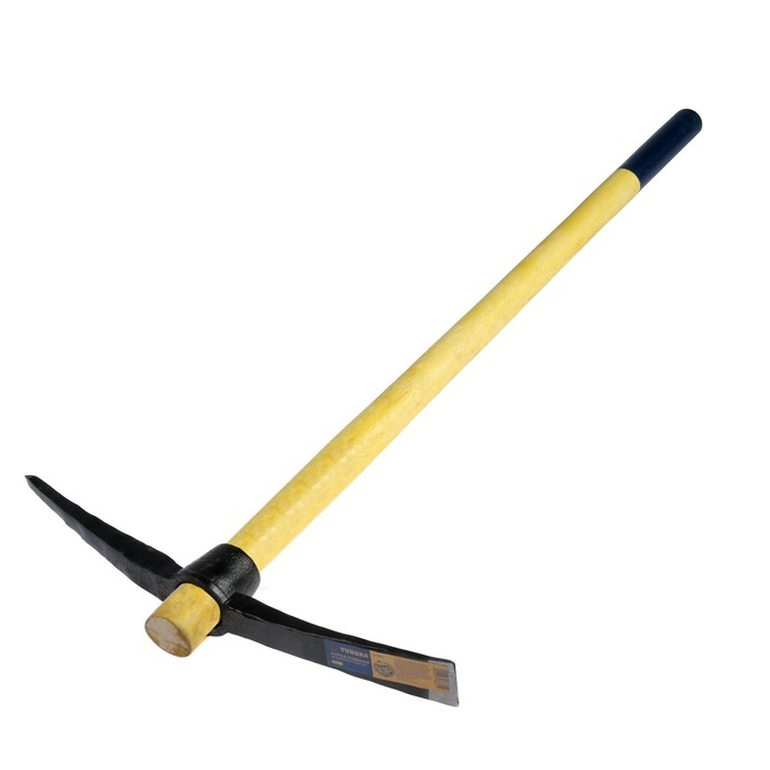 Кирка ТУНДРА, кованая, деревянная рукоятка 900 мм, 1500 г Кирка ТУНДРА, кованая, деревянная рукоятка 900 мм, 1500 г